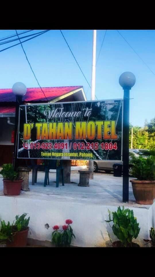 Dtahan Motel Taman Negara Kuala Tahan Kültér fotó
